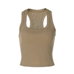 Damen Sportliches Crop-Top R&B