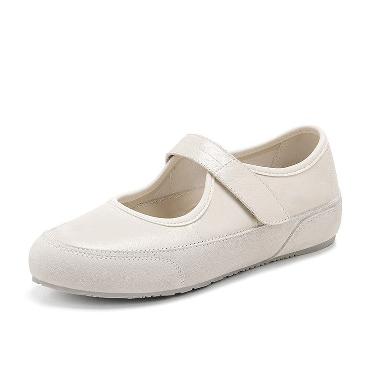 Damen Komfortable Ballerinas mit verstellbarem Riemchen R&B