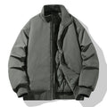 Herren modische Steppjacke mit hohem Kragen R&B