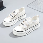 Damen Sneakers mit Klettverschluss und modischem Design R&B