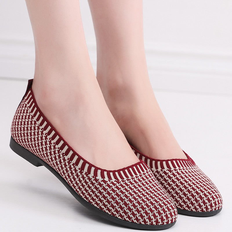 Damen Bequeme Ballerinas mit elastischer Sohle R&B