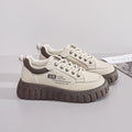 Damen Plattform Sneakers mit modischer Gummi-Laufsohle und atmungsaktivem Obermaterial R&B