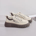 Damen Plattform Sneakers mit modischer Gummi-Laufsohle und atmungsaktivem Obermaterial R&B