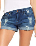 Damen Jeans-Shorts im lässigen Destroyed-Look R&B