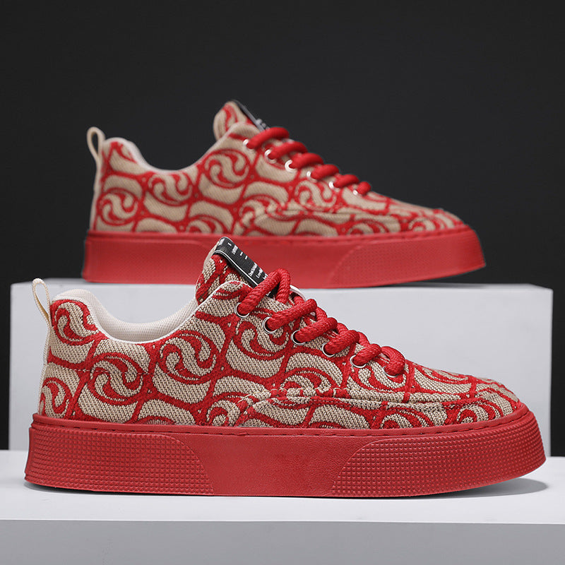 Damen Sneakers mit strukturiertem Obermaterial und rutschfester Sohle