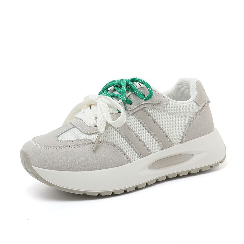 Damen modische Sneakers mit robustem Profil und atmungsaktiver Mesh-Oberfläche R&B