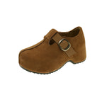 Damen Clogs mit modischem Riemen und bequemer Innensohle R&B
