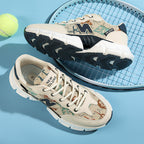 Damen Sportliche Sneakers mit modischem Strukturdesign und atmungsaktiven Materialien R&B