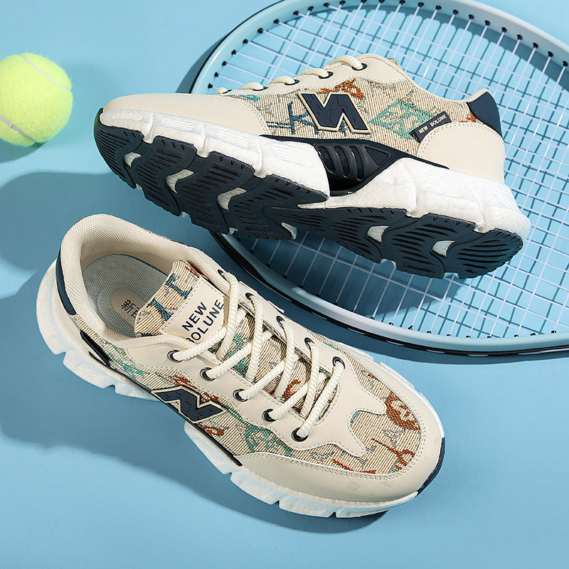 Damen Sportliche Sneakers mit modischem Strukturdesign und atmungsaktiven Materialien R&B