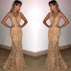 Damen Elegantes Abendkleid mit schimmernden Pailletten und figurbetontem Schnitt R&B