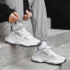 Damen Sportliche Sneakers mit atmungsaktiver Mesh-Oberfläche R&B