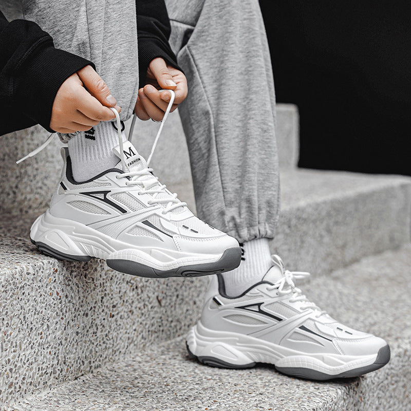 Damen Sportliche Sneakers mit atmungsaktiver Mesh-Oberfläche R&B