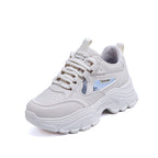 Damen modische Lauf-Sneaker mit luftigen Einsätzen und dämpfendem Komfort R&B