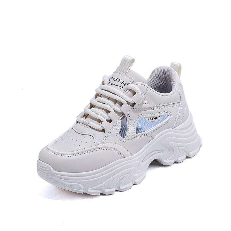 Damen modische Lauf-Sneaker mit luftigen Einsätzen und dämpfendem Komfort R&B