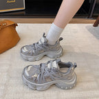 Damen Sportliche Sneaker mit atmungsaktivem Obermaterial und dämpfender Sohle R&B