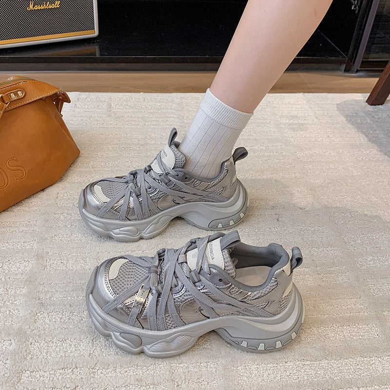 Damen Sportliche Sneaker mit atmungsaktivem Obermaterial und dämpfender Sohle R&B