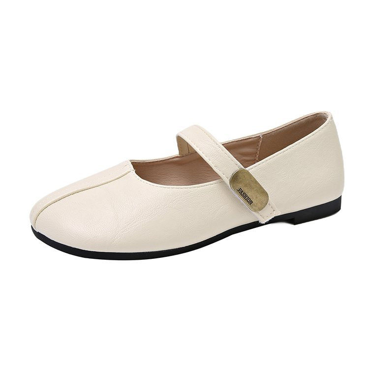 Damen Ballerinas mit verstellbarem Riemen und elegantem Design