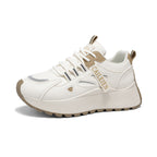 Damen Bequeme Chunky Sneakers mit rutschfester Laufsohle R&B