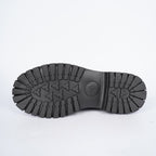 Damen Loafers mit glänzender Lackoberfläche und dekorativer Kettenakzent R&B