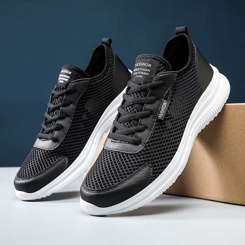 Damen Sportliche Sneakers mit atmungsaktiver Netzoberfläche und rutschfester Sohle
