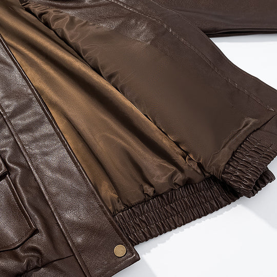 Damen jacke mit praktischen Taschen und elastischem Bund R&B