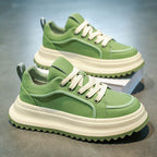 Damen modische Sneakers mit dämpfender Sohle und sportlicher Profilierung R&B