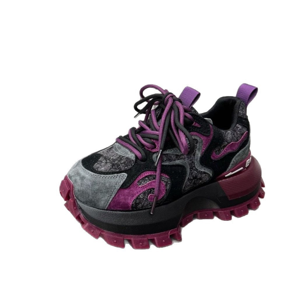 Damen sportliche Trekking Sneakers R&B