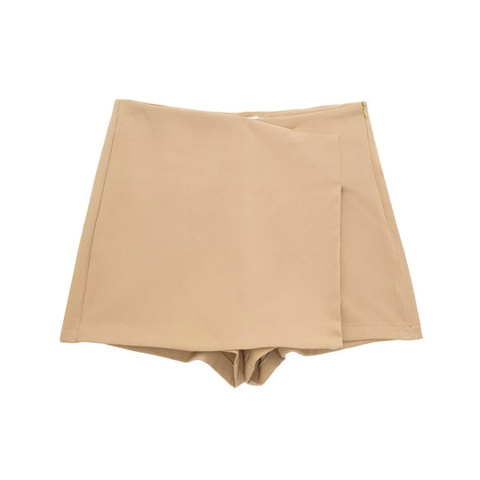 Damen sportliche Shorts mit elegantem Layering-Design R&B