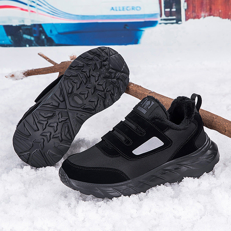 Damen Sportliche Sneakers mit praktischen Klettverschlüssen und wärmendem Innenfutter R&B