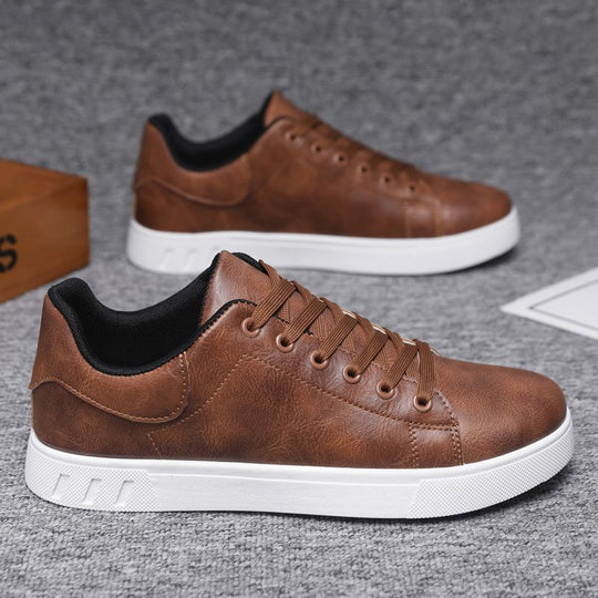 Herren Klassische Schnürschuhe aus Kunstleder R&B