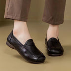 Damen Bequeme Mokassins mit feiner Lederverarbeitung und eleganter Naht R&B