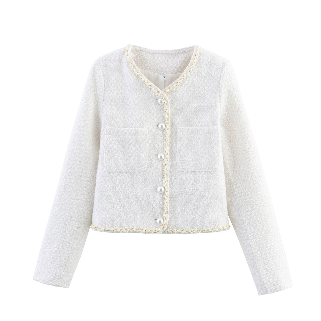 Damen elegante Doppelreiher Jacke R&B