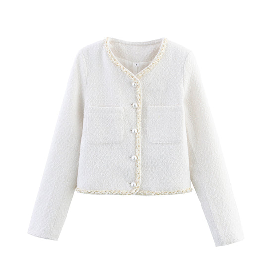 Damen elegante Doppelreiher Jacke R&B