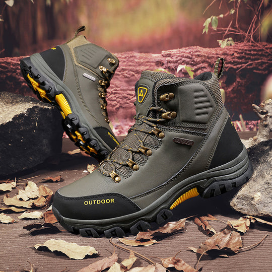 Herren All-Terrain Wanderstiefel mit hohem Knöchelschutz und griffiger Sohle R&B