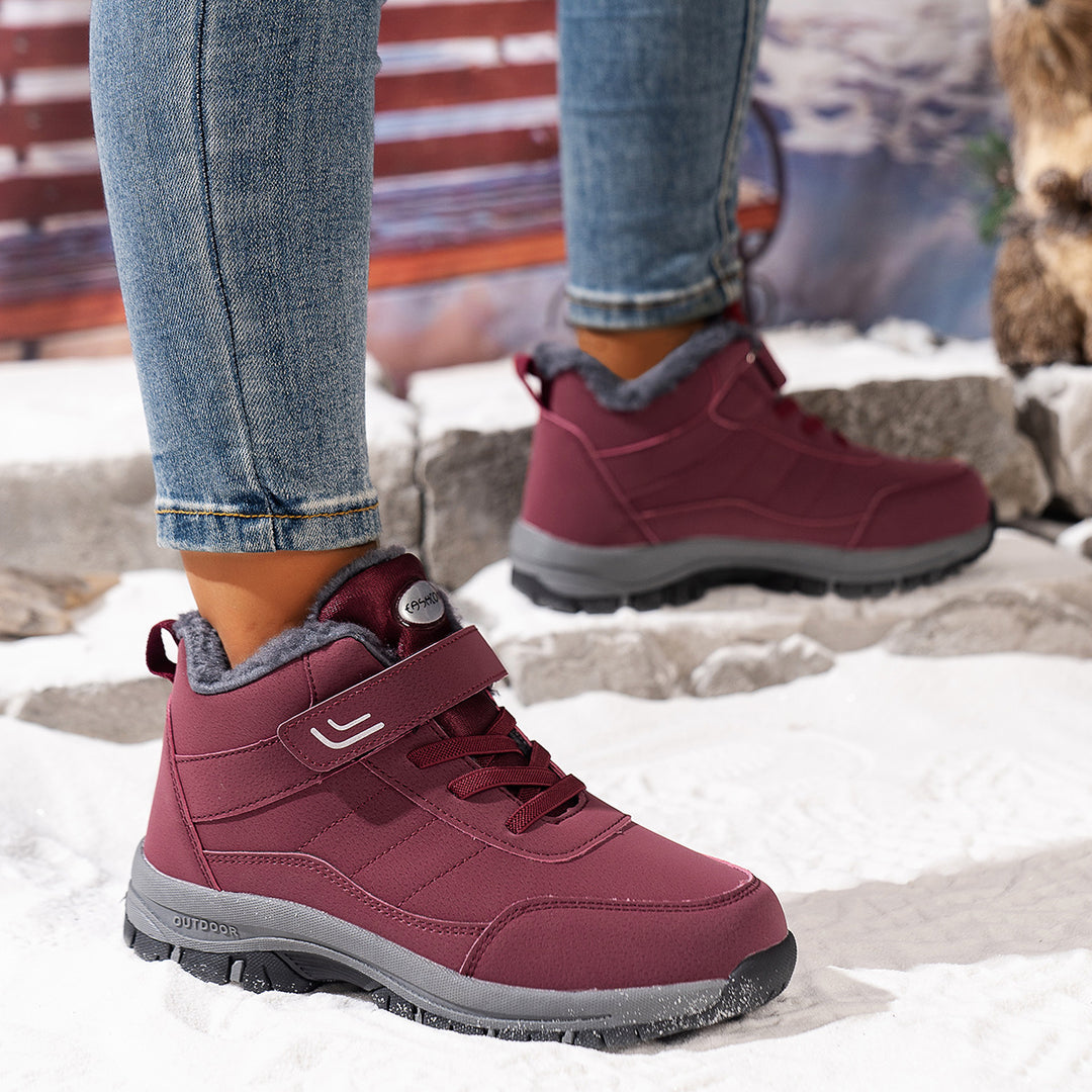 Damen Winterboots mit extra wärmendem Innenfutter und griffiger Sohle R&B