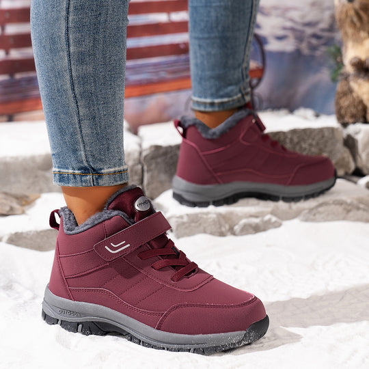 Damen Winterboots mit extra wärmendem Innenfutter und griffiger Sohle R&B