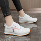 Damen Sportliche Sneakers mit atmungsaktivem Obermaterial und dämpfender Laufsohle R&B