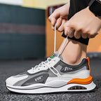 Damen Sportliche Sneakers mit atmungsaktiver Netzstruktur und stoßdämpfendem Sohlenprofil R&B