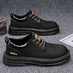 Damen Robuste Schnürschuhe mit dicker Sohle und strapazierfähigem Obermaterial