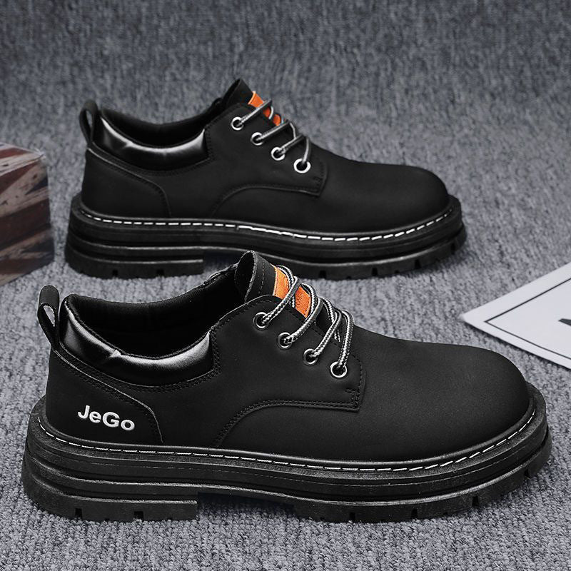 Damen Robuste Schnürschuhe mit dicker Sohle und strapazierfähigem Obermaterial