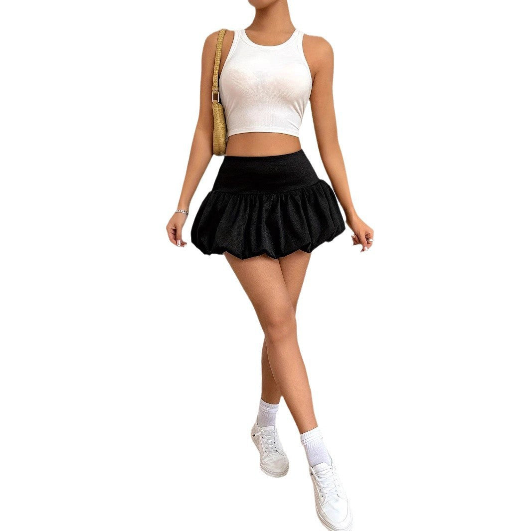 Damen luftige Rüschen-Sockenshorts R&B