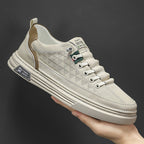 Damen modische Sneakers mit hochwertigem Obermaterial und strukturiertem Design R&B
