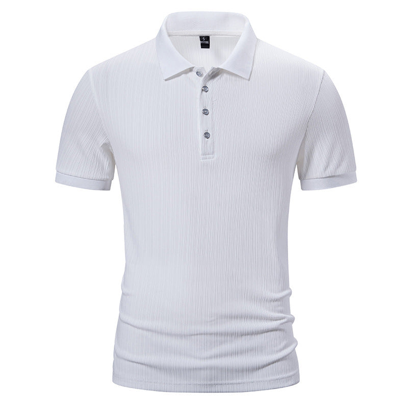 Herren hochwertiges Poloshirt mit moderner Struktur R&B