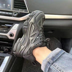 Damen Sportliche Sneakers mit atmungsaktivem Mesh-Obermaterial und rutschfester Sohle R&B