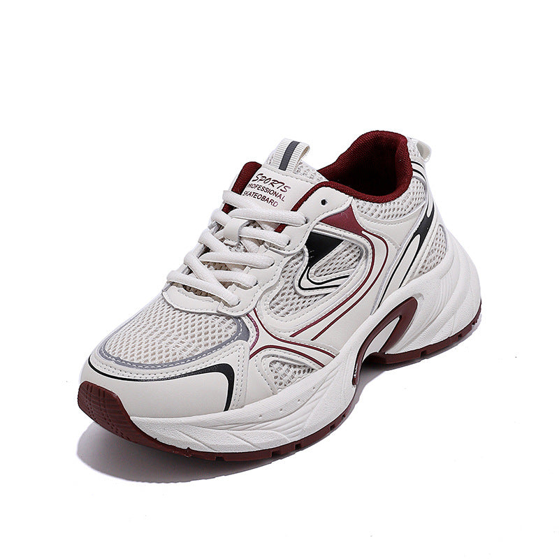 Damen Sportliche Sneakers mit stoßdämpfendem Obermaterial und atmungsaktiver Mesh-Oberfläche R&B