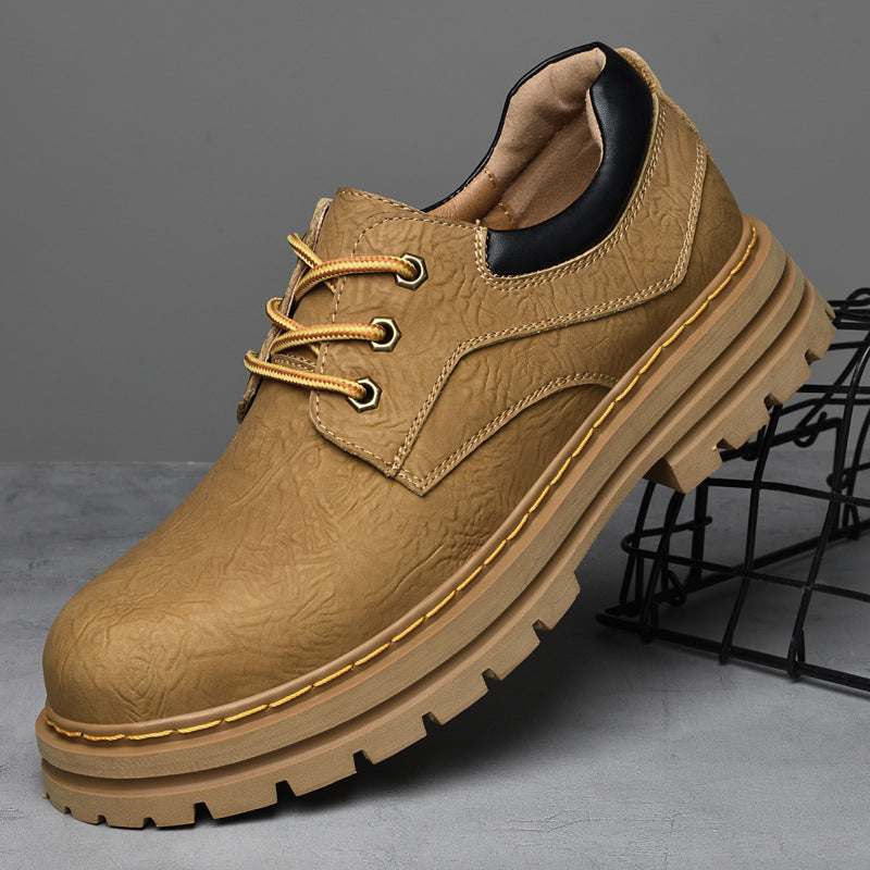 Herren Robuste Schnürschuhe mit rutschfester Gummisohle und atmungsaktivem Obermaterial R&B