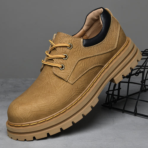 Herren Robuste Schnürschuhe mit rutschfester Gummisohle und atmungsaktivem Obermaterial R&B