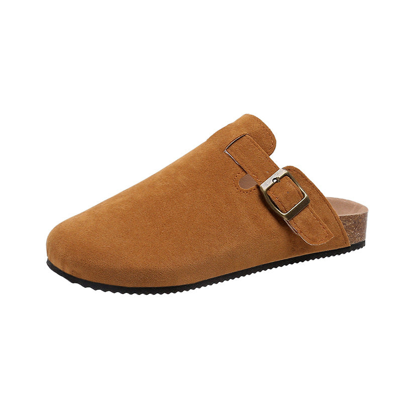 Damen Komfortable Clogs mit verstellbarem Riemen R&B