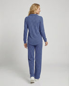 Damen Hausanzug Set gerippt