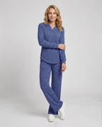 Damen Hausanzug Set gerippt